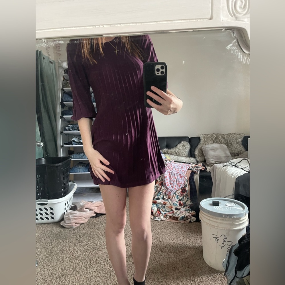 Stunning purple dress